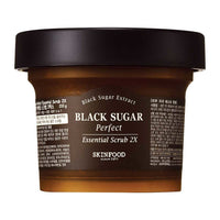 Skinfood Gommage-Masque au Sucre Noir 2-en-1 « Perfect Essential 2X » —  (1 pot de 210gr)