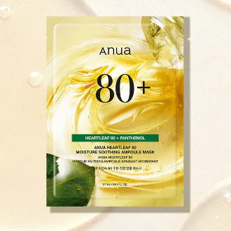 Anua Masque Tissu Apaisant Heartleaf 80 % — Hydratant 27 ml