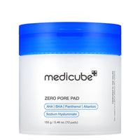 Medicube Pads Exfoliants Pores « Zero Pore Pad 2.0 » (AHA 4,5 % / BHA) — 70 pads