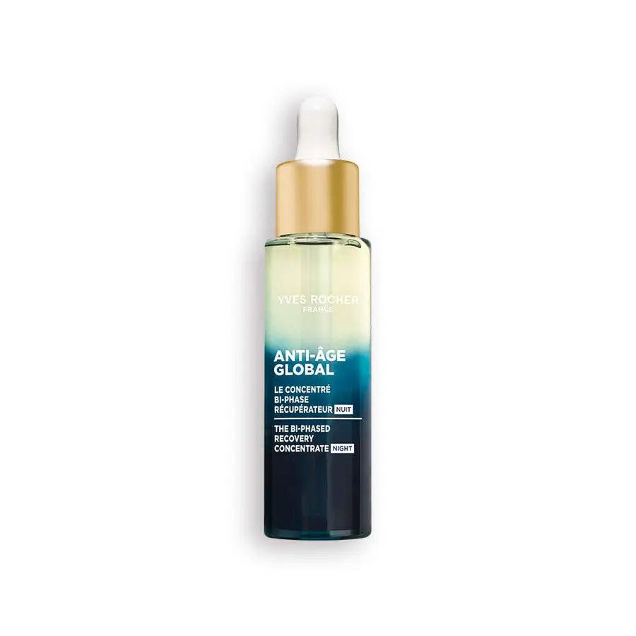 Yves Rocher Sérum Bi-Phase Anti-Âge Récupérateur de Nuit — 30 ml